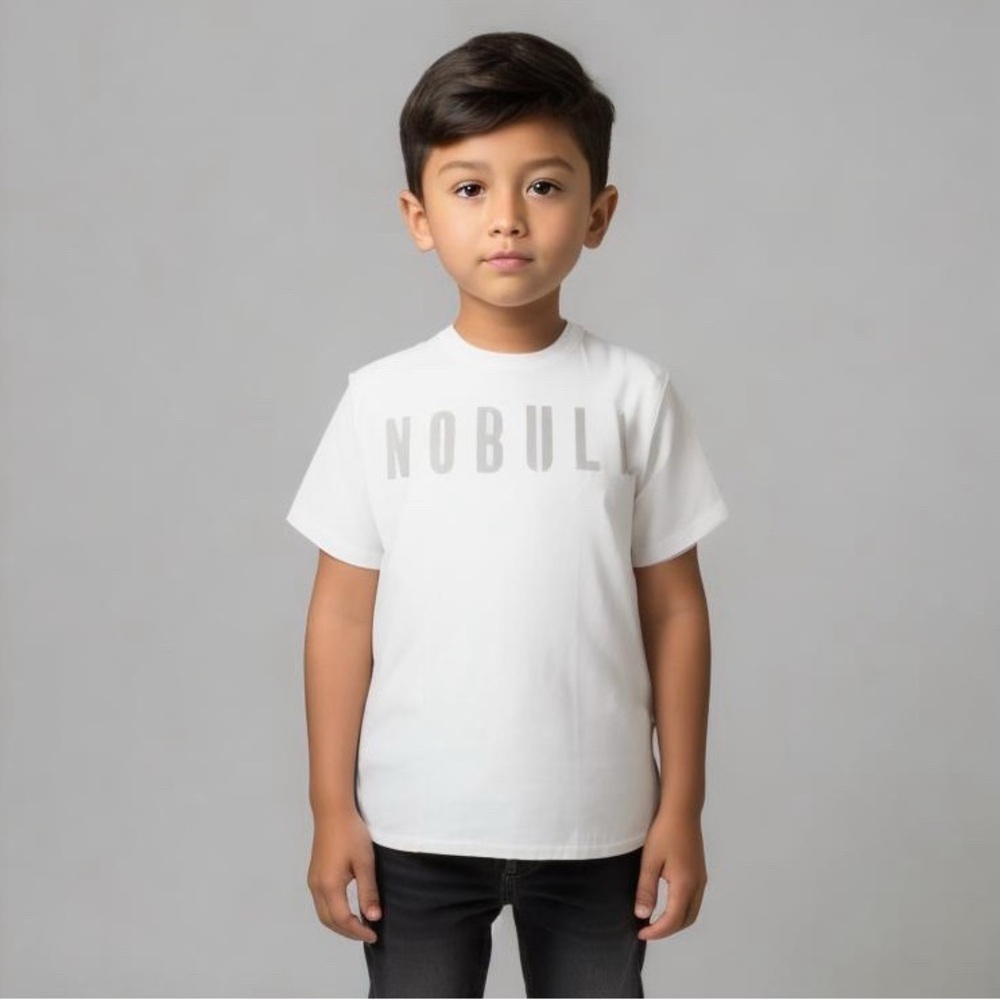 NWT NOBULL Kid’s Tee - Small - White
